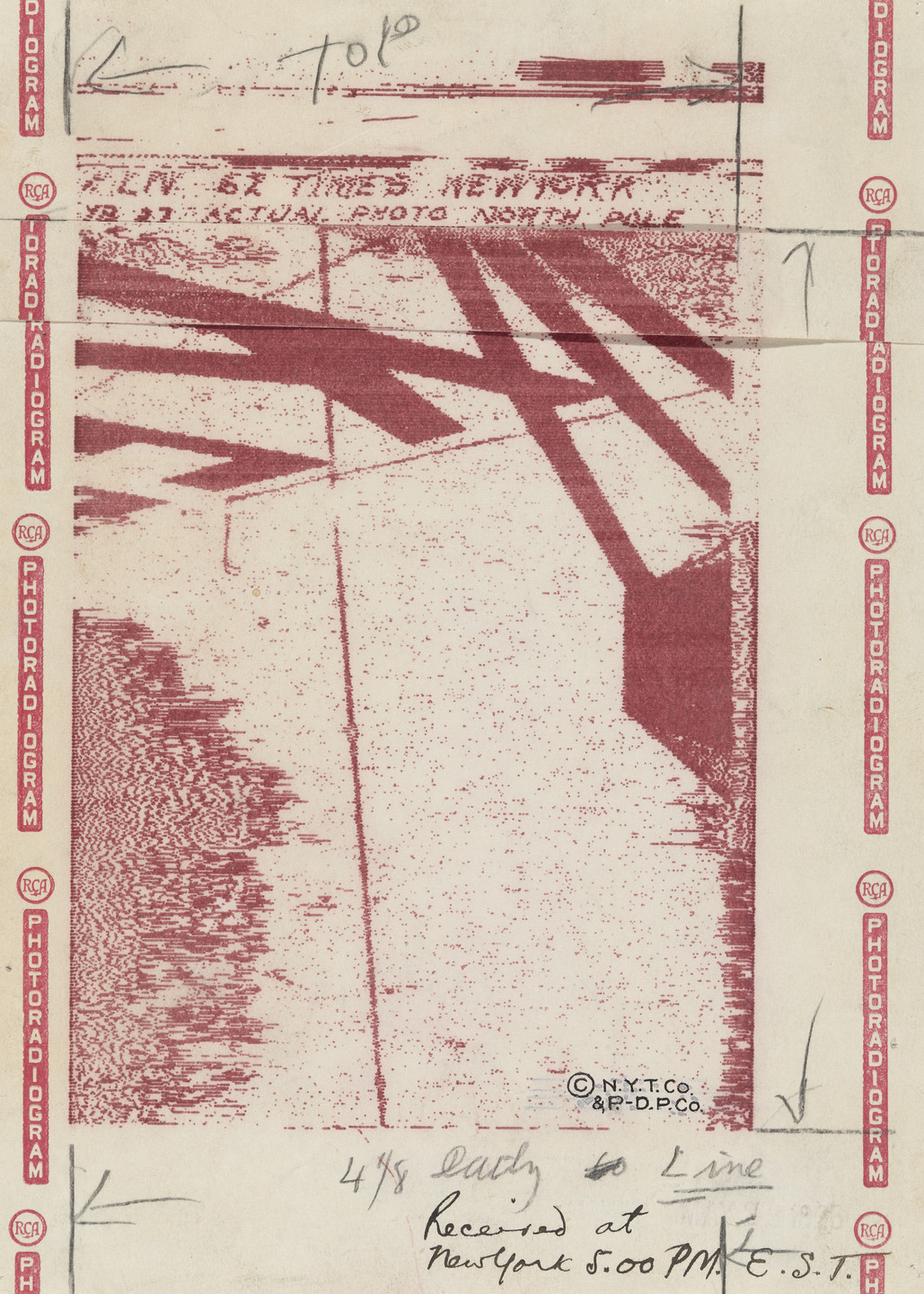 Radio Corporation of America. North Pole. May 29, 1926