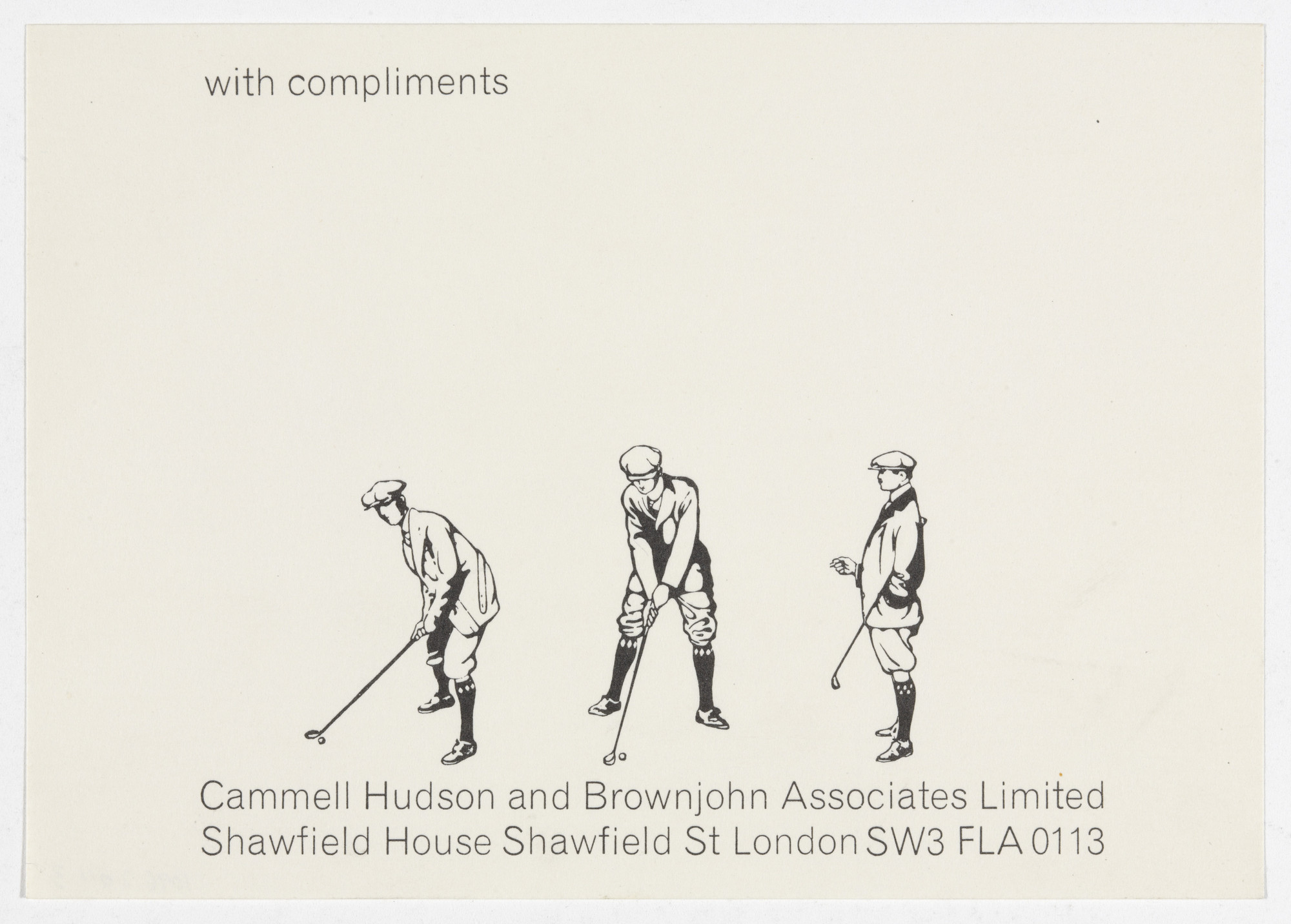 Robert Brownjohn. Cammell Hudson and Brownjohn Associates Limited