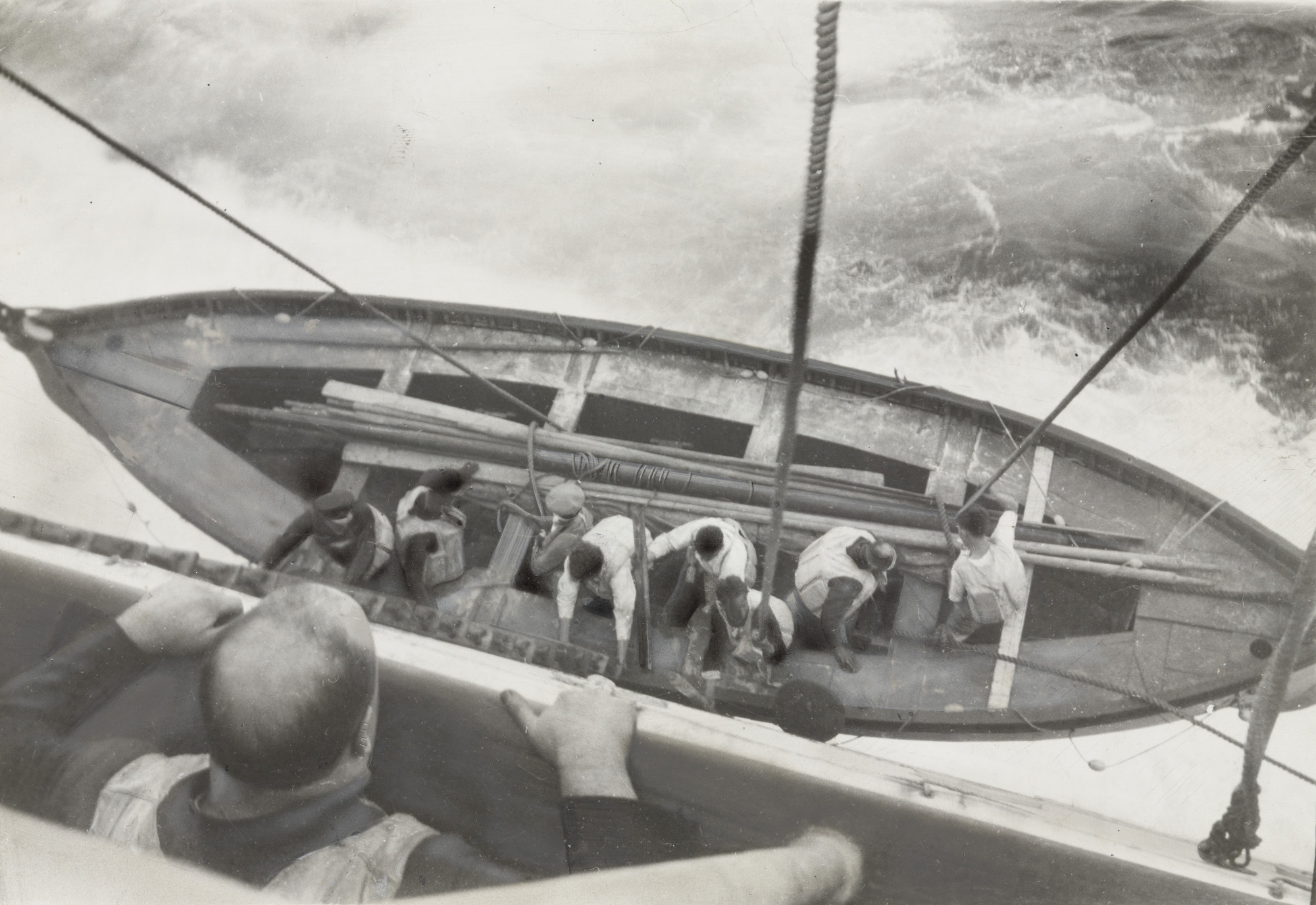 Fred Hansen/Pacific and Atlantic Photos. &#34;Just Before the Waves Closed Over the Vestris&#34;. November 12, 1928