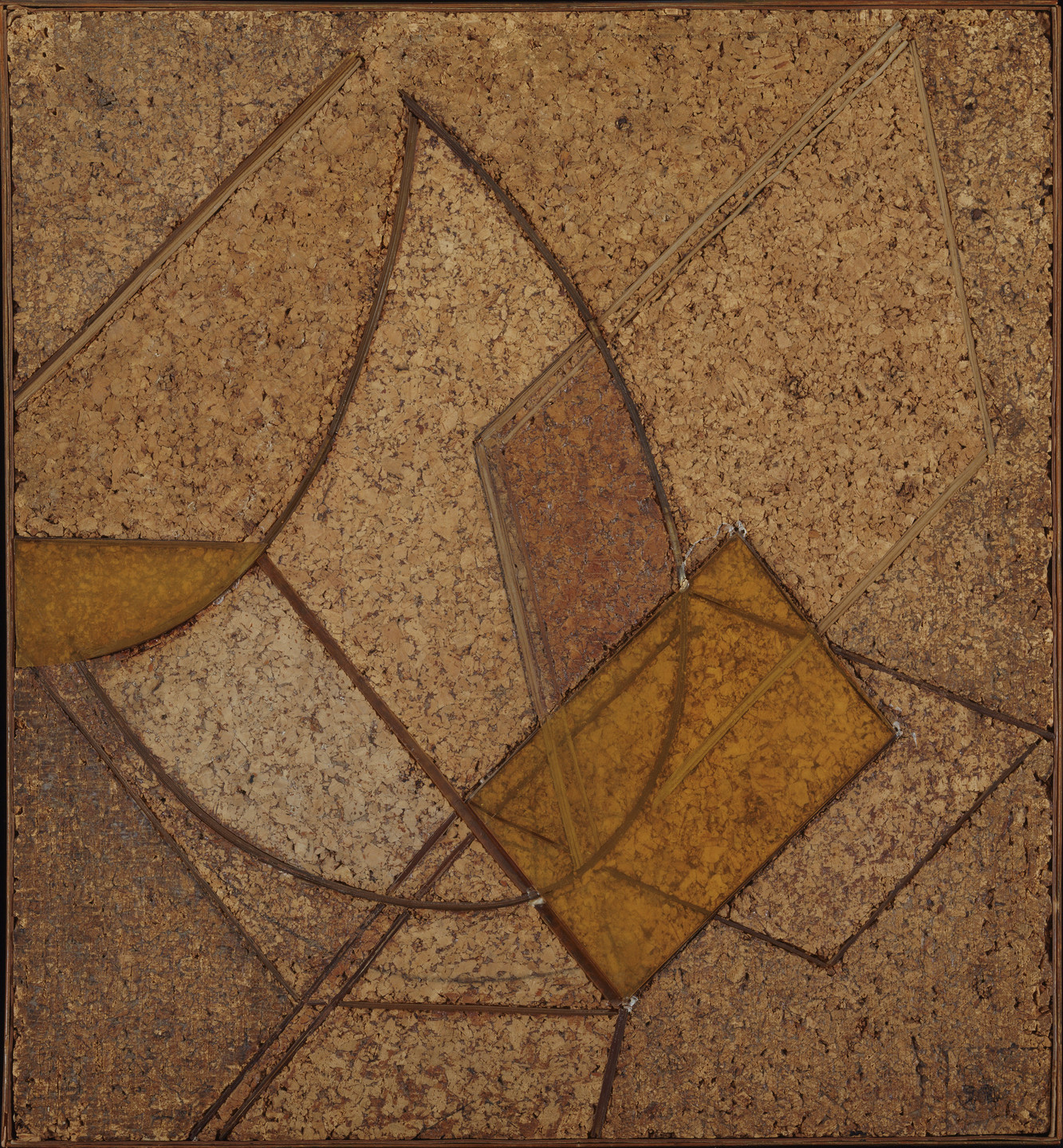 Antoine Pevsner. Cork Bas-Relief. 1923
