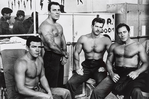 Prison Inmates, Weightlifting Gym, Jackson State Prison