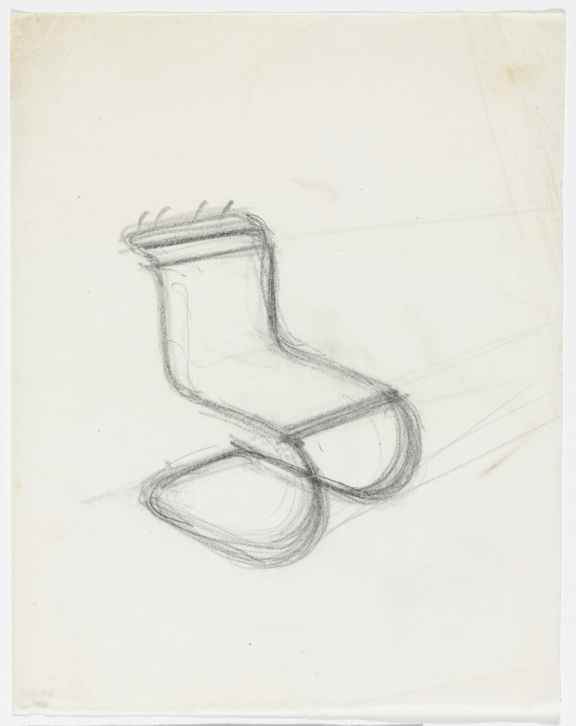 MR 10 Chair (Perspective sketch)