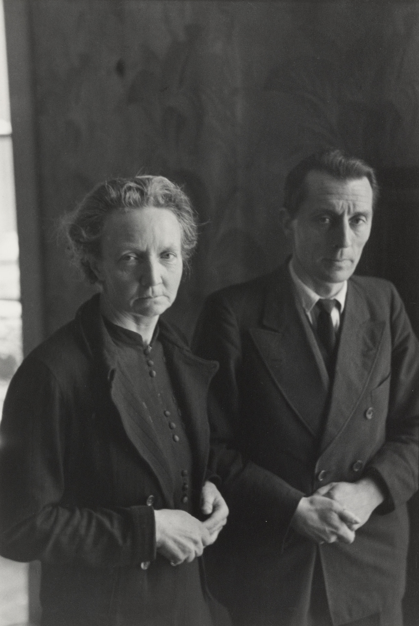 Henri Cartier-Bresson. Irène and Frédéric Joliot-Curie, Paris