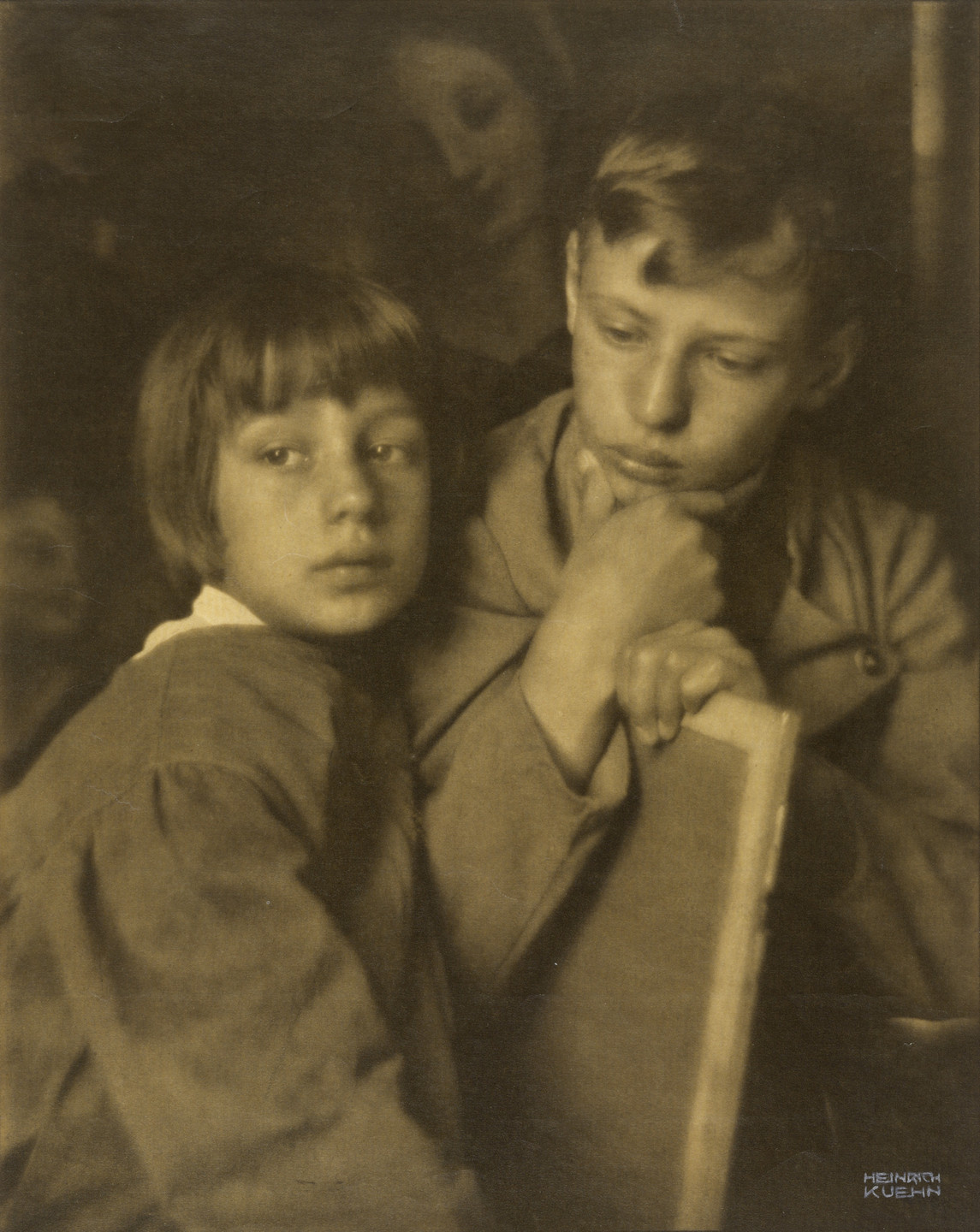 Heinrich Kühn. Walter and Hans Kühn. c. 1906