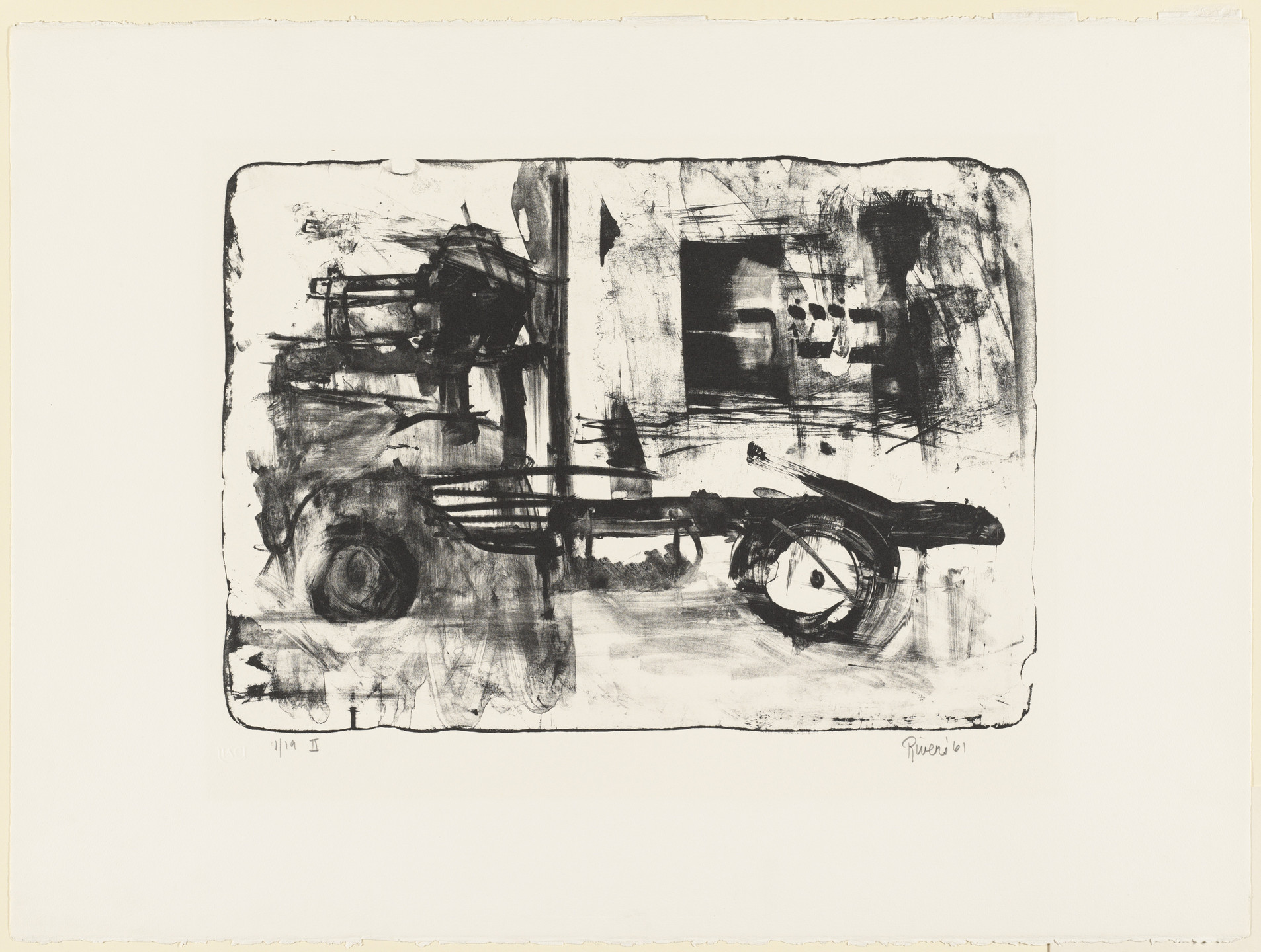 Larry Rivers. Ford Chassis II. 1961