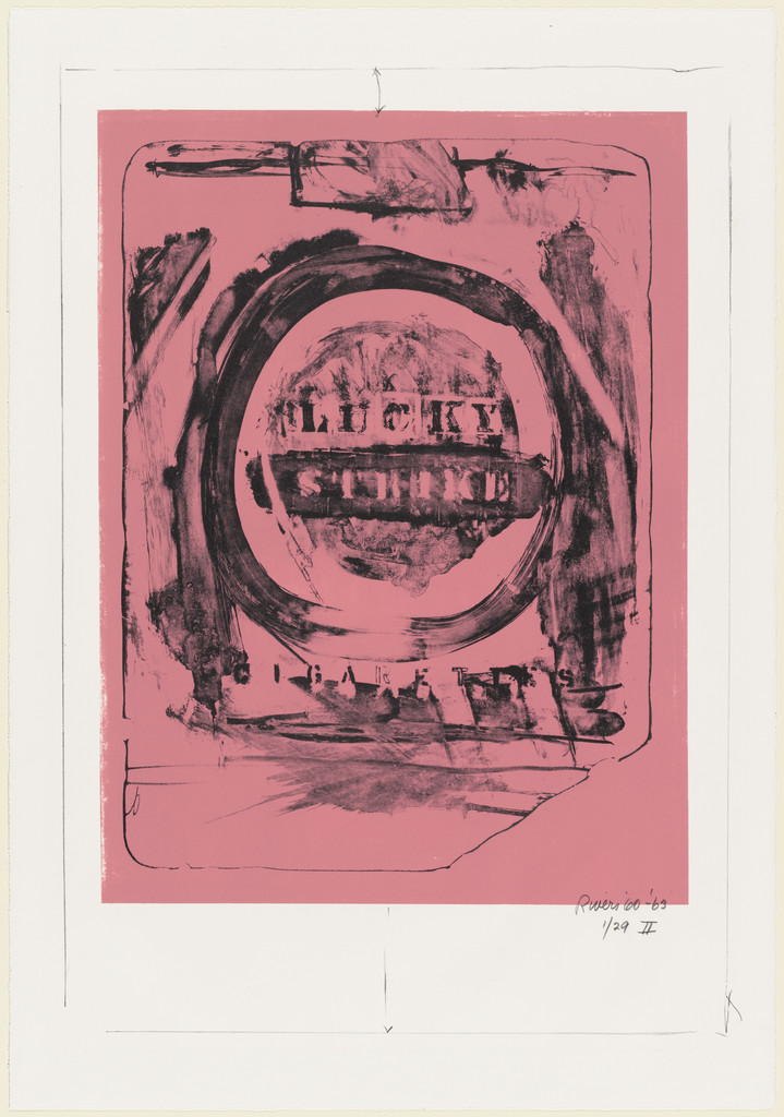 Lucky Strike II, Larry Rivers, 1960-63