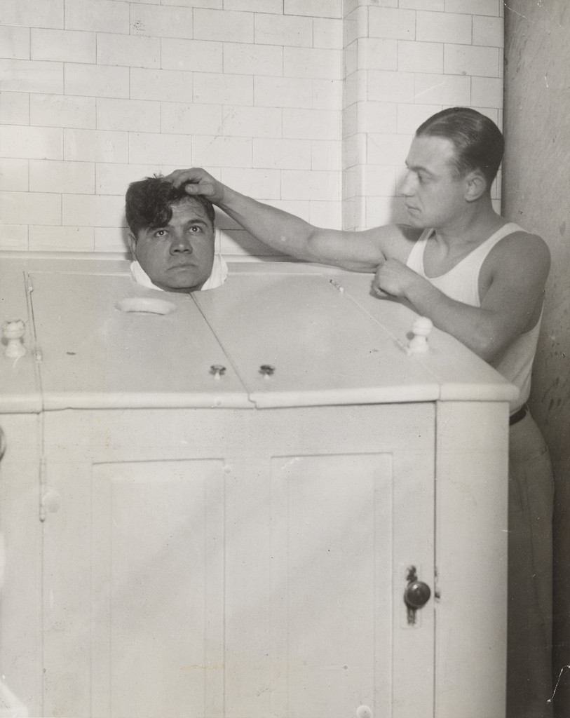 "The Babe Down but Not Out"