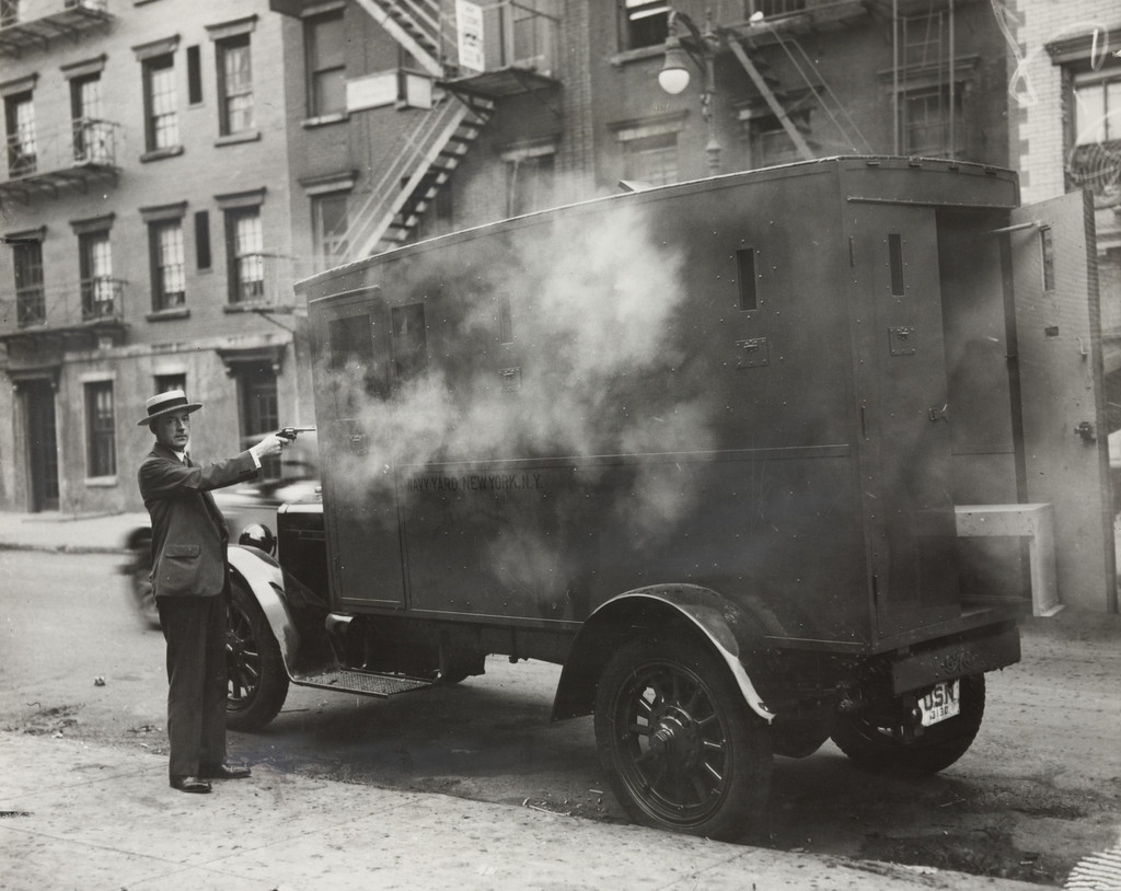 "A Land Battleship for The Navy: An Armed Car"