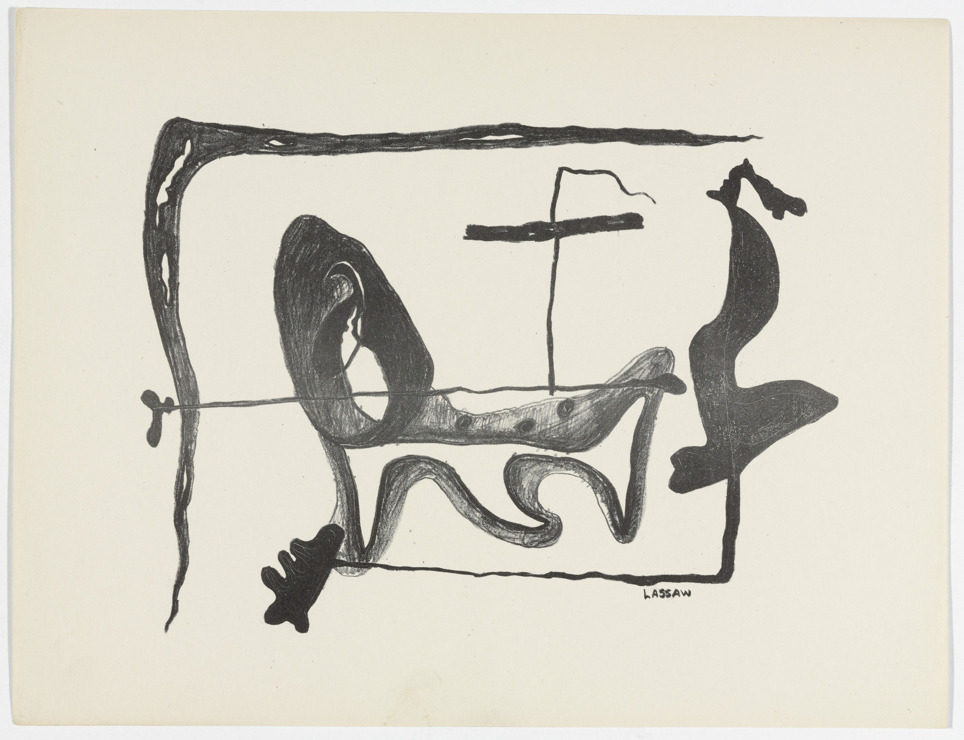 Ibram Lassaw. Untitled from American Abstract Artists. 1937