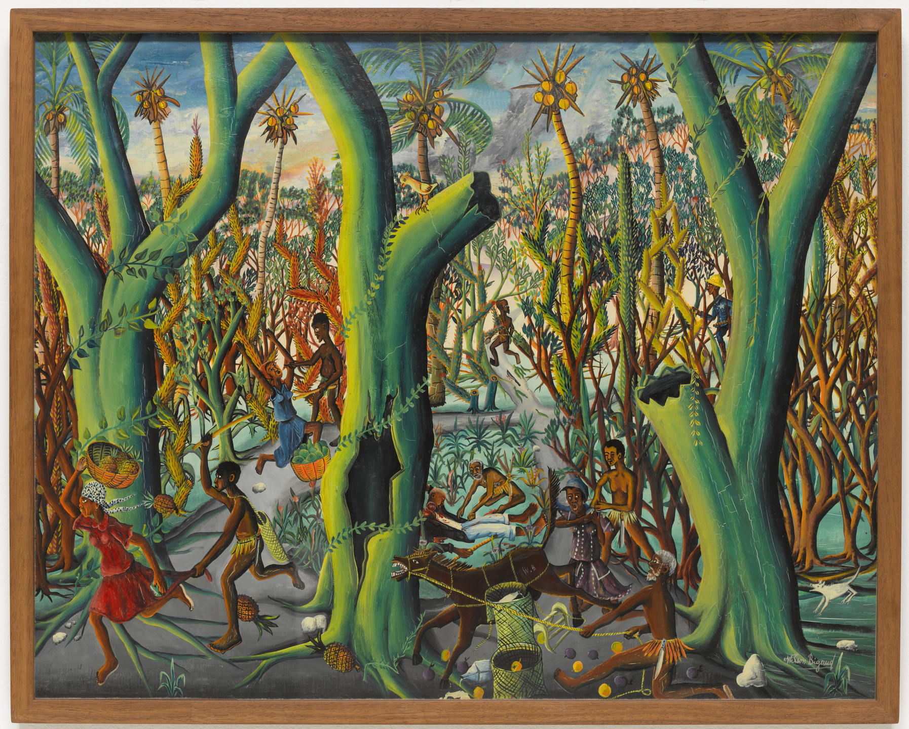 Wilson Bigaud Murder In The Jungle 1950 Moma Wilson Bigaud Murder In The Jungle 1950 Moma