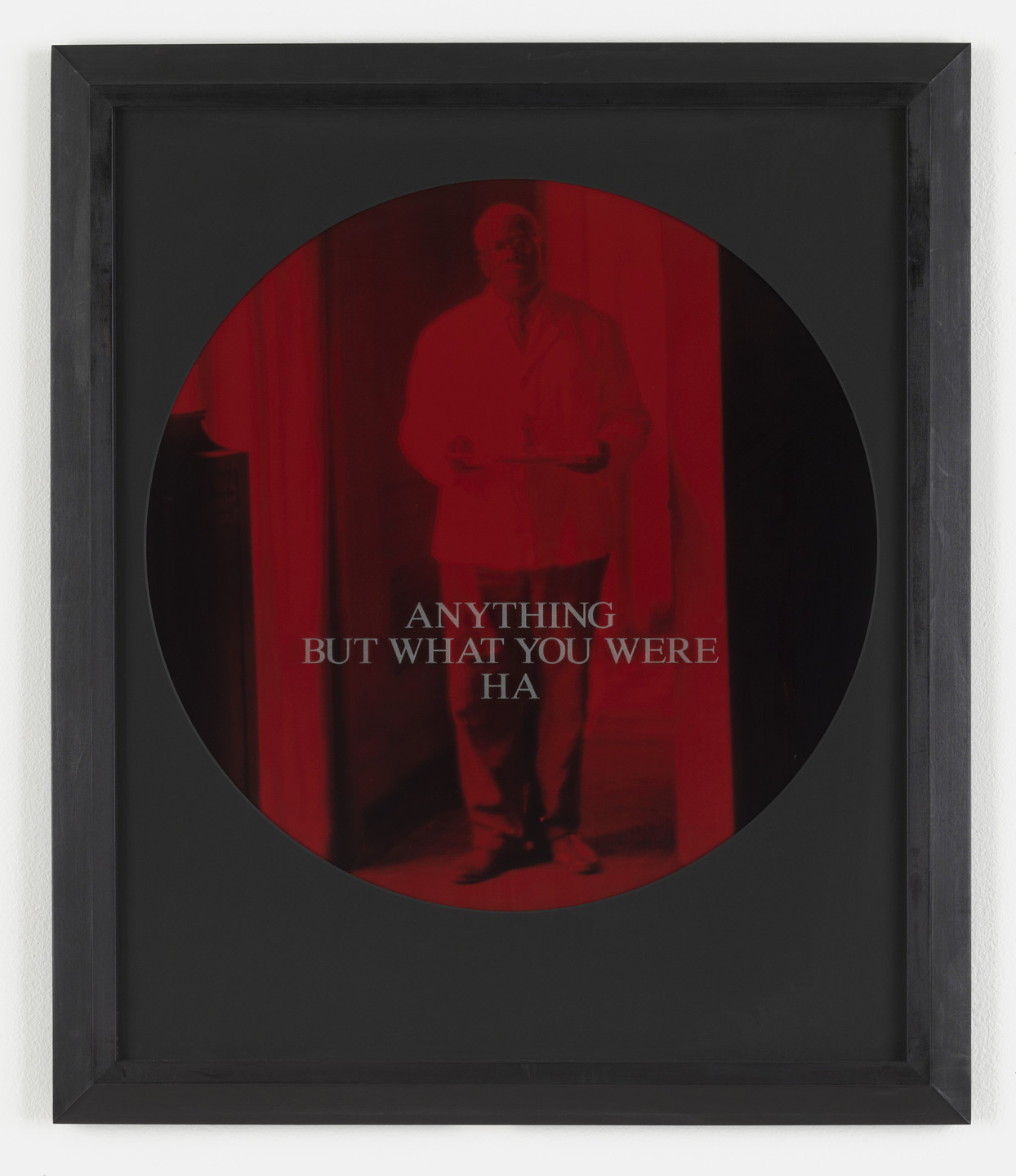 Carrie Mae Weems. Anything But What You Were-Ha. 1995-96