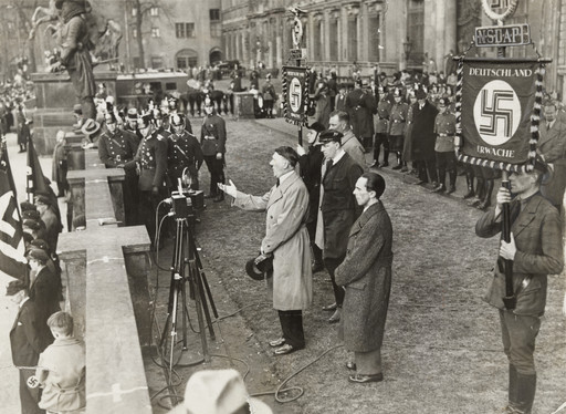 "Hitler at Microphone"