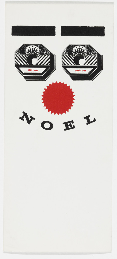 Lillian Cohen Christmas Card