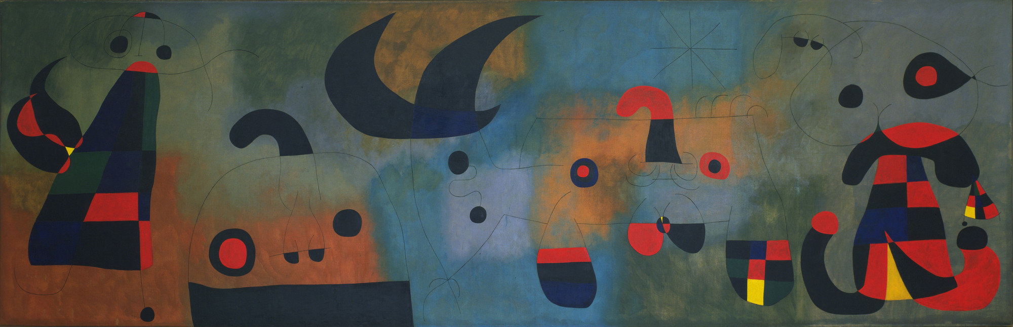 Joan Miró. Mural Painting. Barcelona, October 18, 1950-January 26, 1951