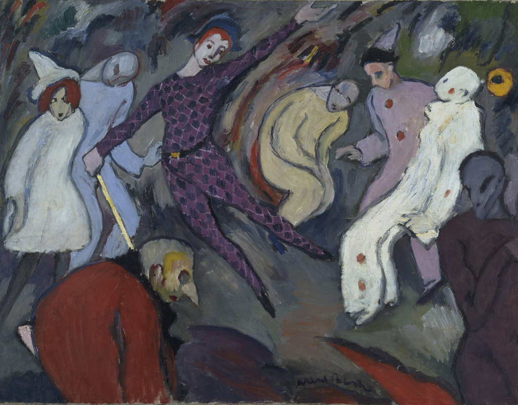 Harlequinade, Albert Bloch, 1911