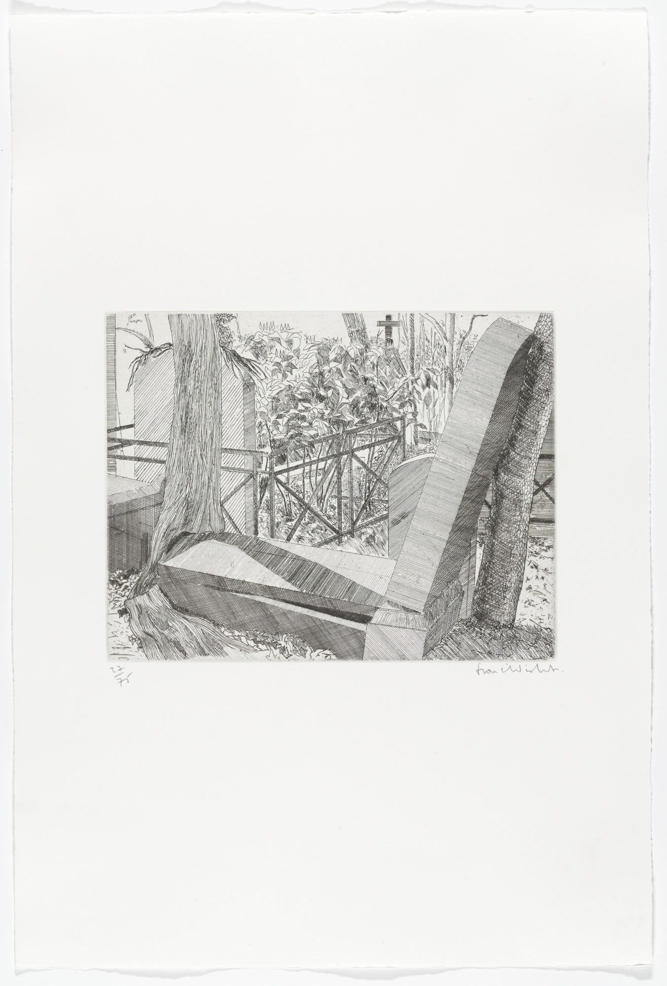 Francis Wishart. Anonymous (plate 14) from Le Pére Lachaise