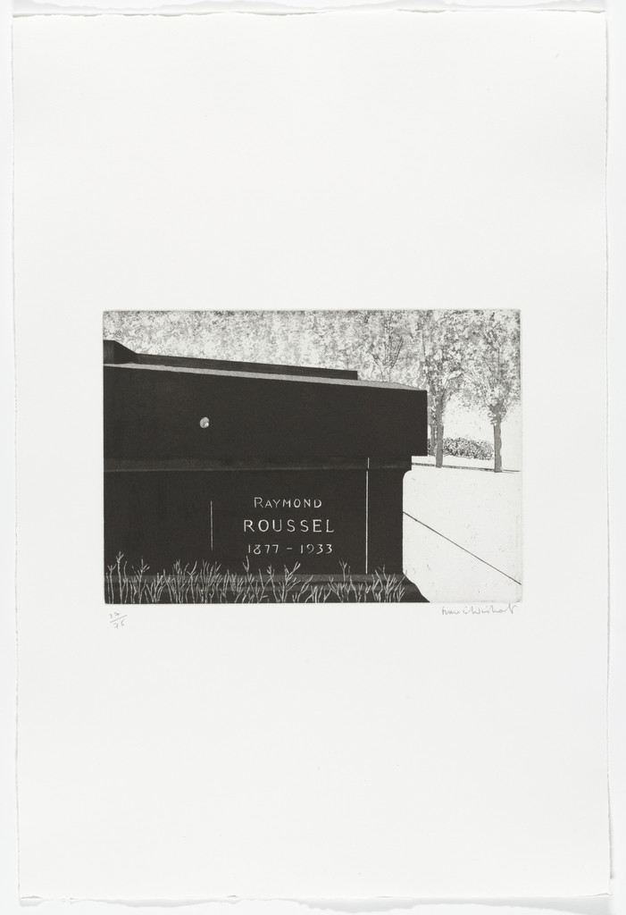 Raymond Roussel (plate 13) from Le Pére Lachaise