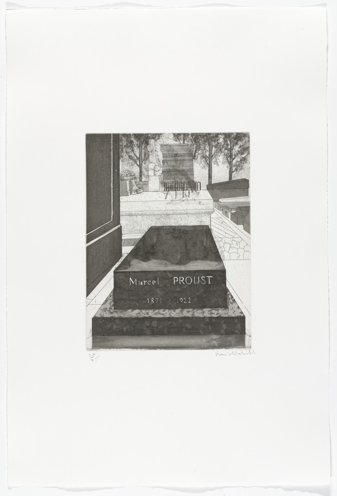 Proust (plate 12) from Le Pére Lachaise