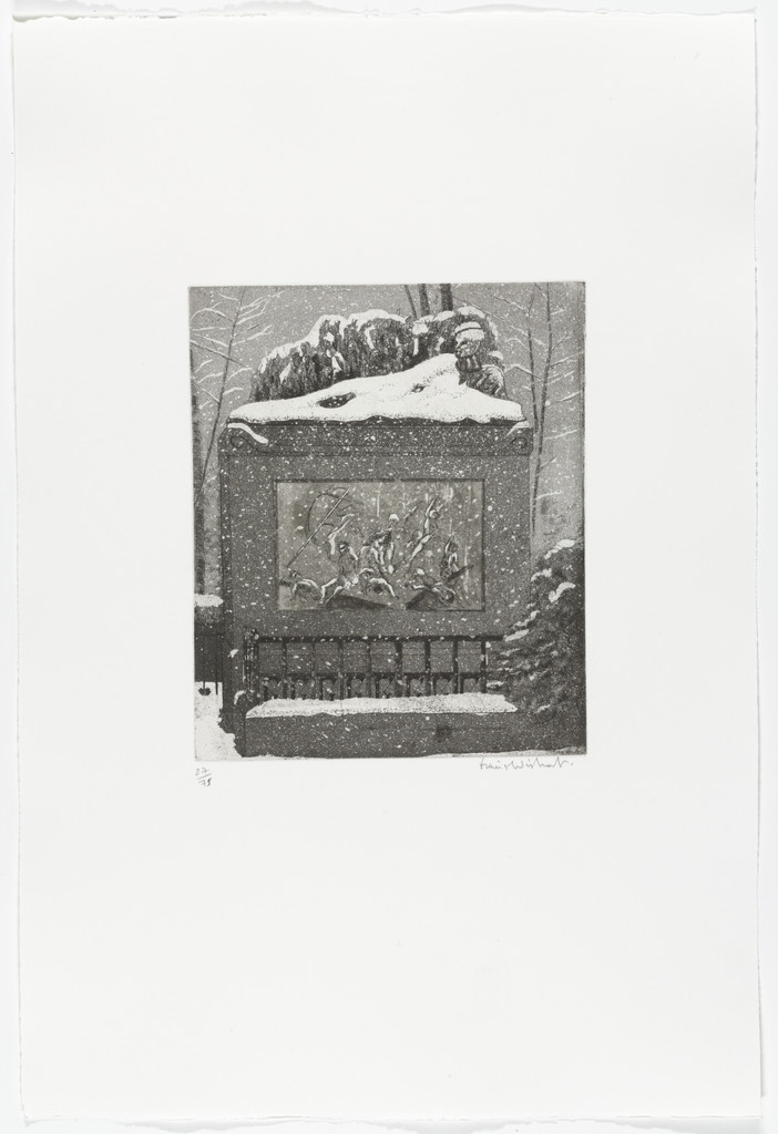 Gericault (plate 8) from Le Pére Lachaise