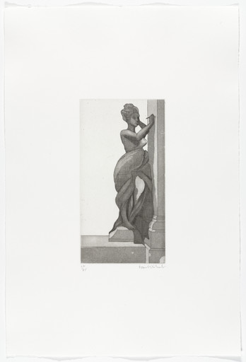 Honore de Balzac (plate 4) from Le Pére Lachaise