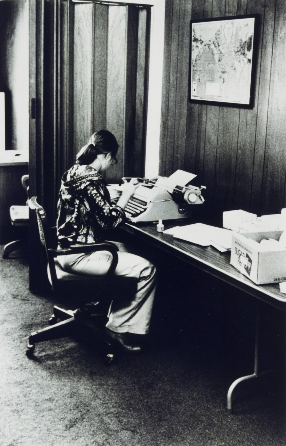 Lynn Hershman Leeson. Roberta&#39;s Replacement At Her Temp Job After She Was Fired. 1978