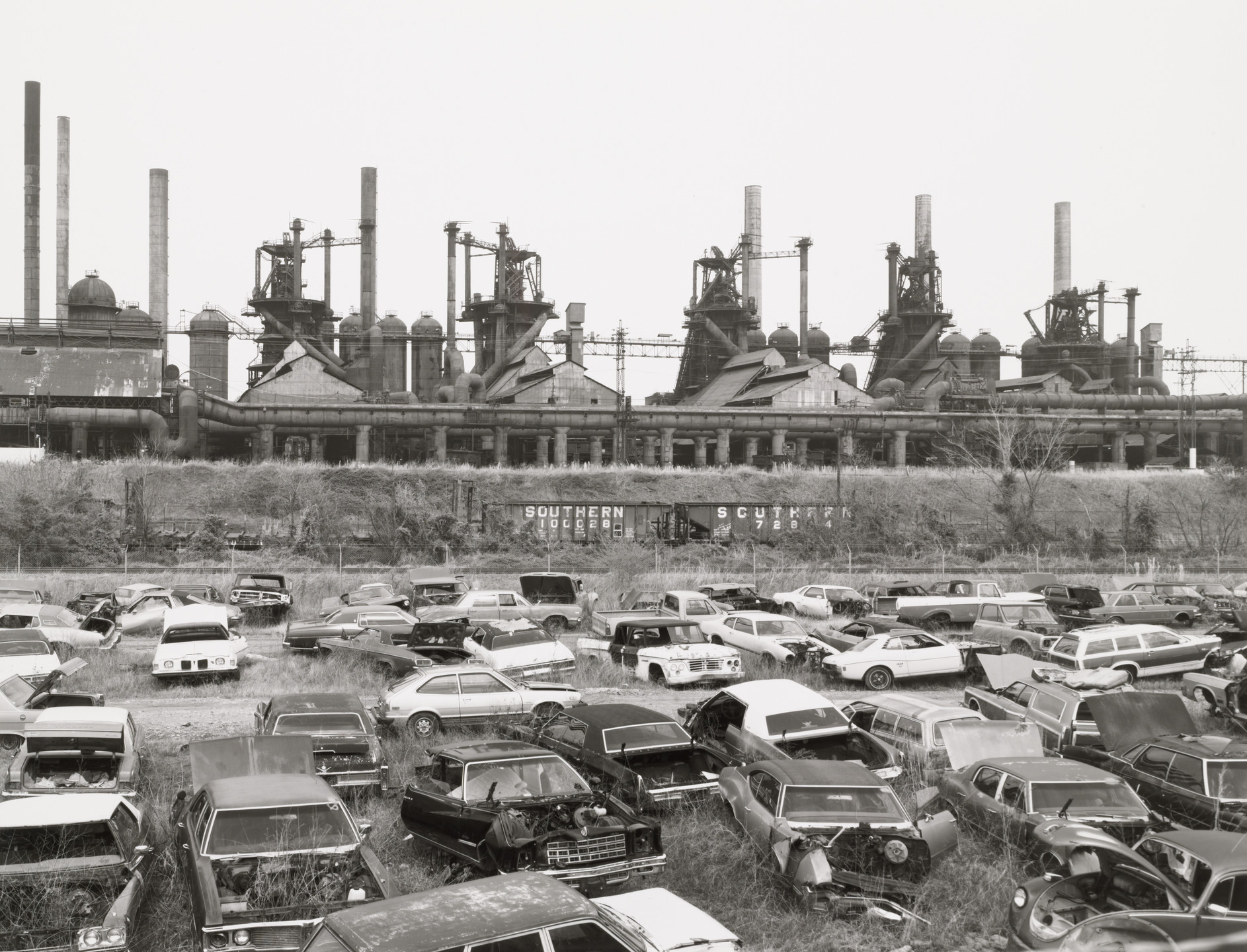 Bernd Becher, Hilla Becher. Ensley, Alabama, United States. 1982