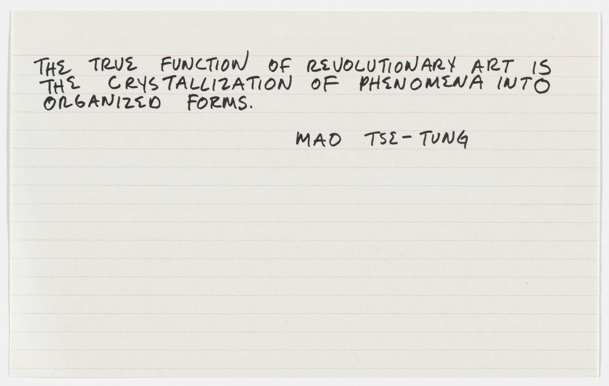 Mel Bochner. Misunderstandings (A Theory of Photography) from Artists &amp; Photographs. 1970