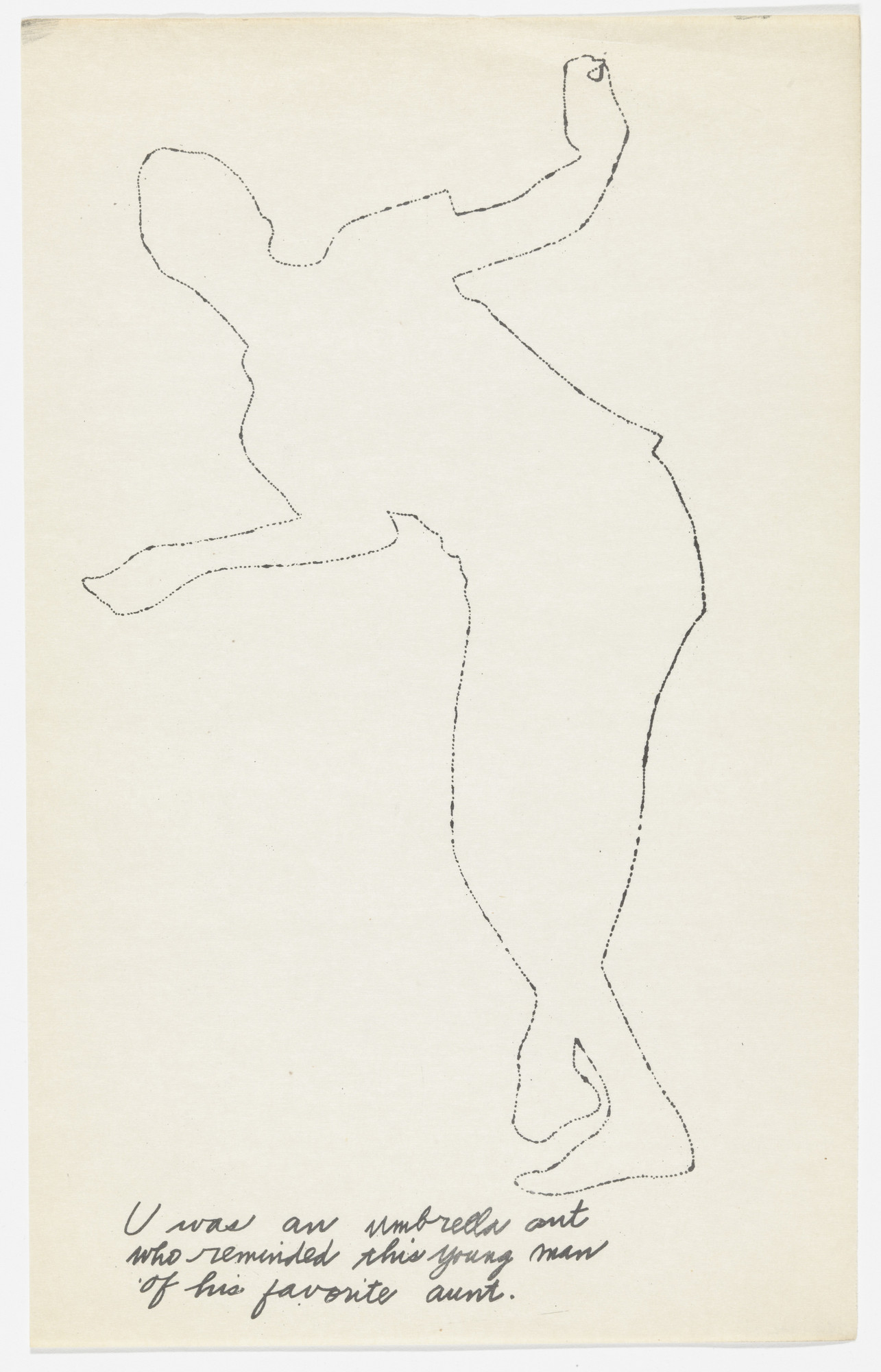 Andy Warhol, Ralph Thomas Ward (Corkie). Untitled from A is an Alphabet