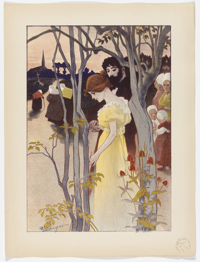 Twilight (Crépuscule) from L'Estampe moderne, no. 3