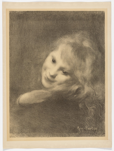 Cheerful (Rieuse) from L'Estampe moderne, no. 2