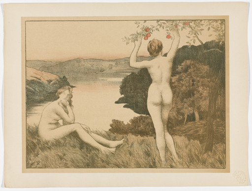 Autumn (Automne) from L'Estampe moderne, no. 1