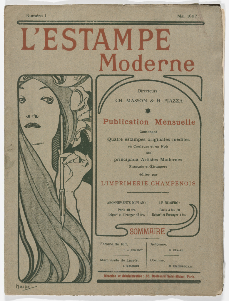 L'Estampe moderne, no. 1