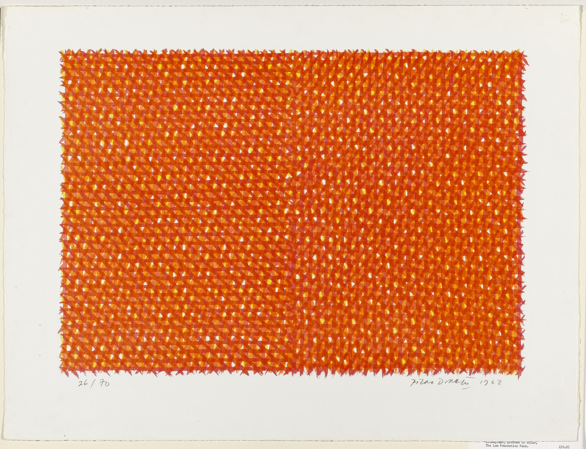 Piero Dorazio. Untitled. 1962 | MoMA