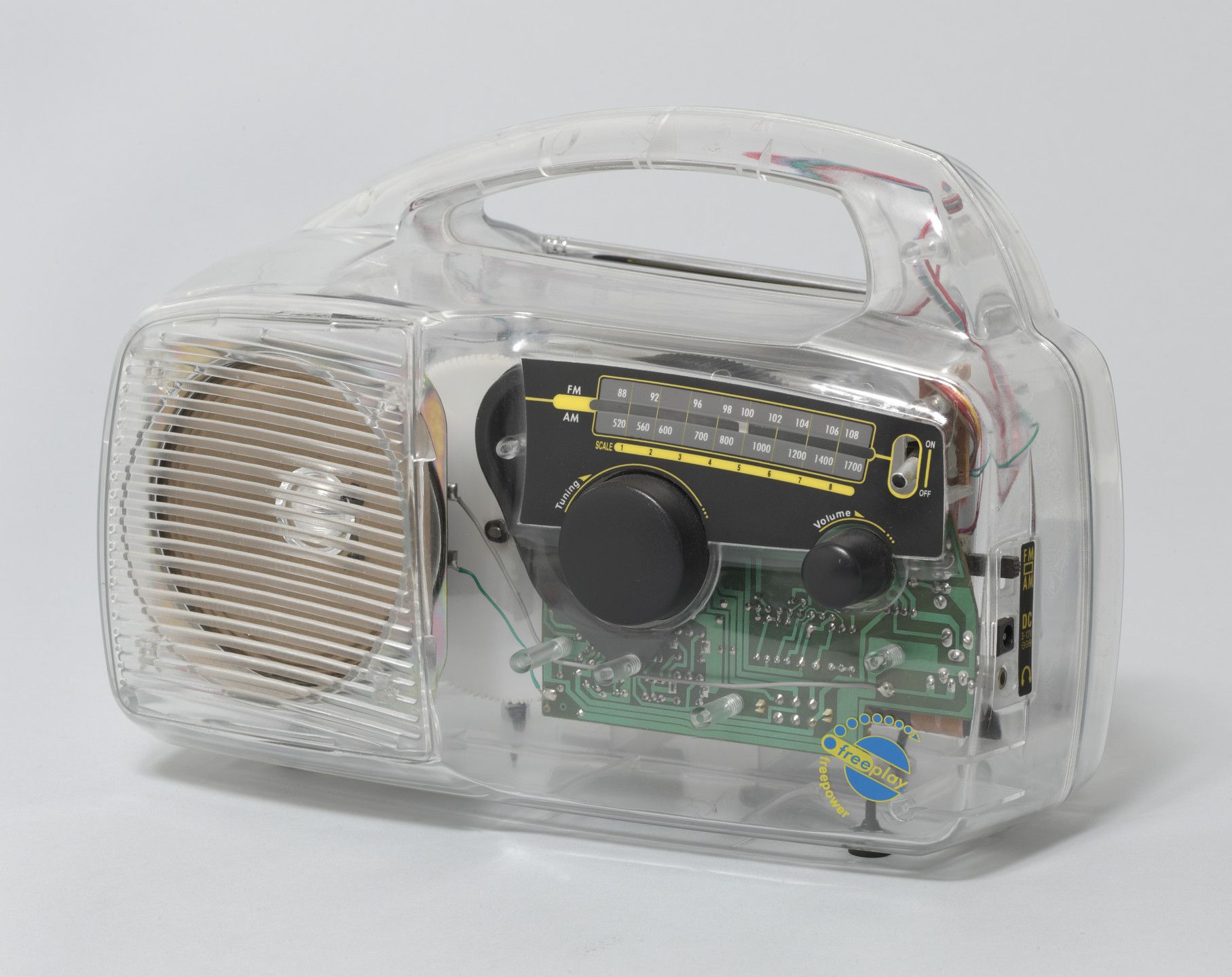Roelf Mulder, Byron Qually, Etienne Rijkheer, …XYZ Dot Dot Dot Ex Why Zed Design, Ltd.. Human Powered Radio (model FPR2). 1998