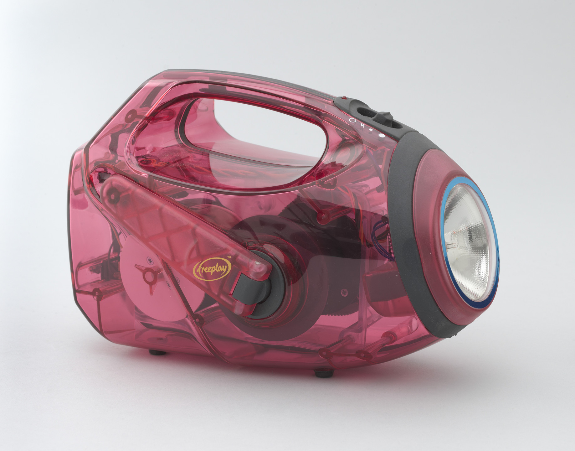 Roelf Mulder, Byron Qually, Etienne Rijkheer, …XYZ Dot Dot Dot Ex Why Zed Design, Ltd.. Freeplay Human Powered Torch. 1998