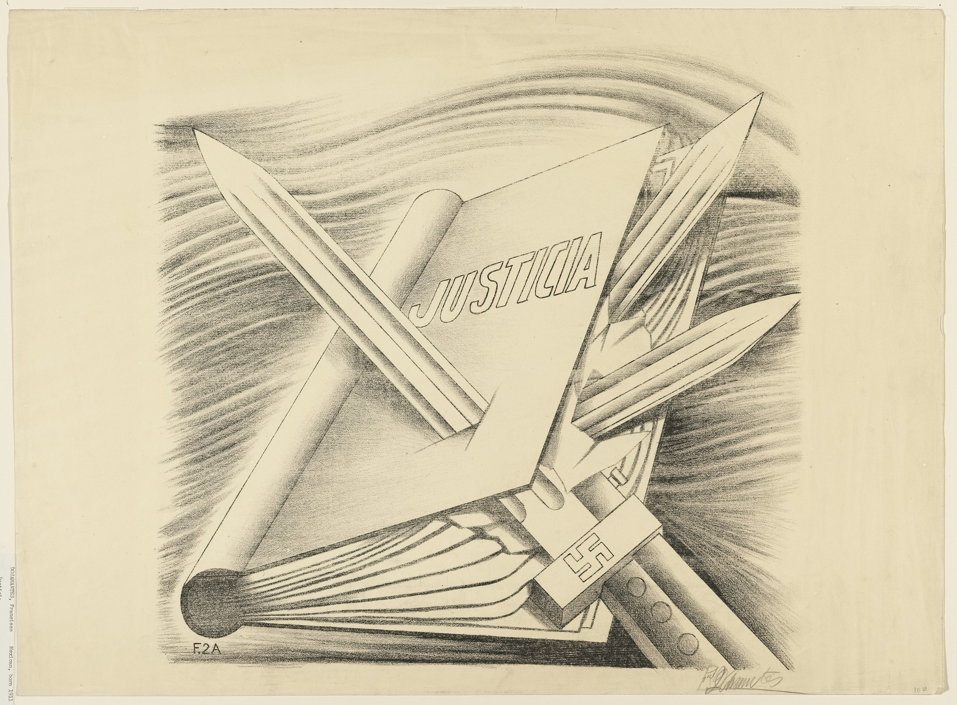 Francisco Dosamantes. Justicia. c. 1938