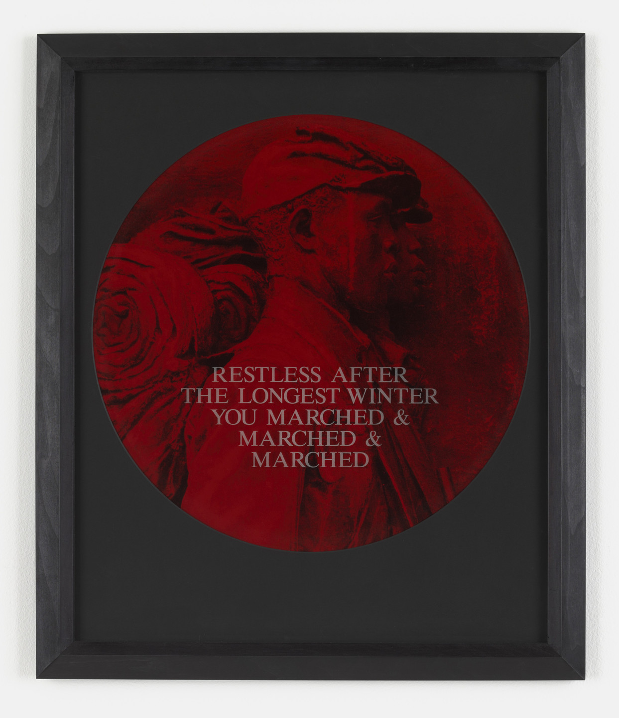 Carrie Mae Weems. Restless After the Longest Winter You Marched &amp; Marched &amp; Marched. 1995-96