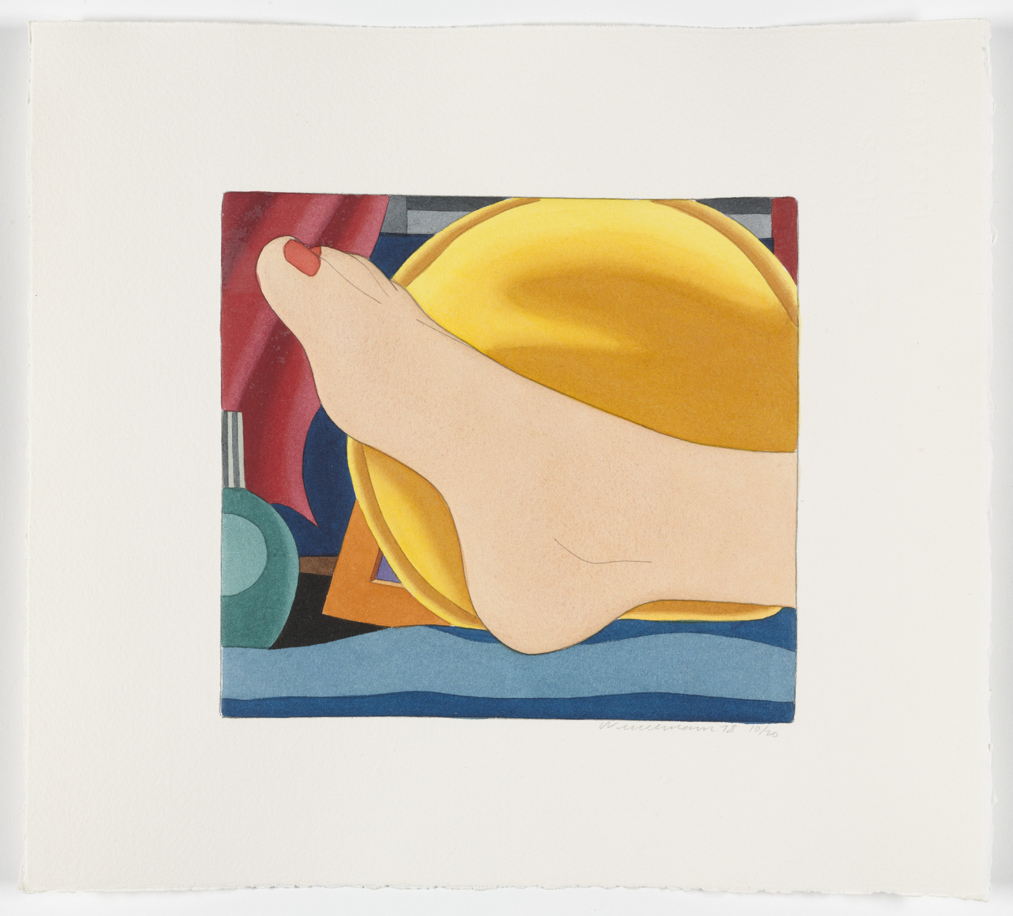 Tom Wesselmann. Untitled from Bedroom Portfolio. 1978, published