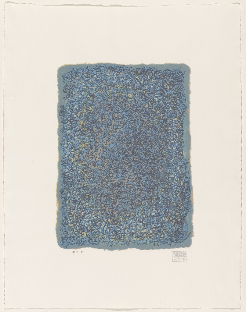 Entwined Lines, plate III from Meanders