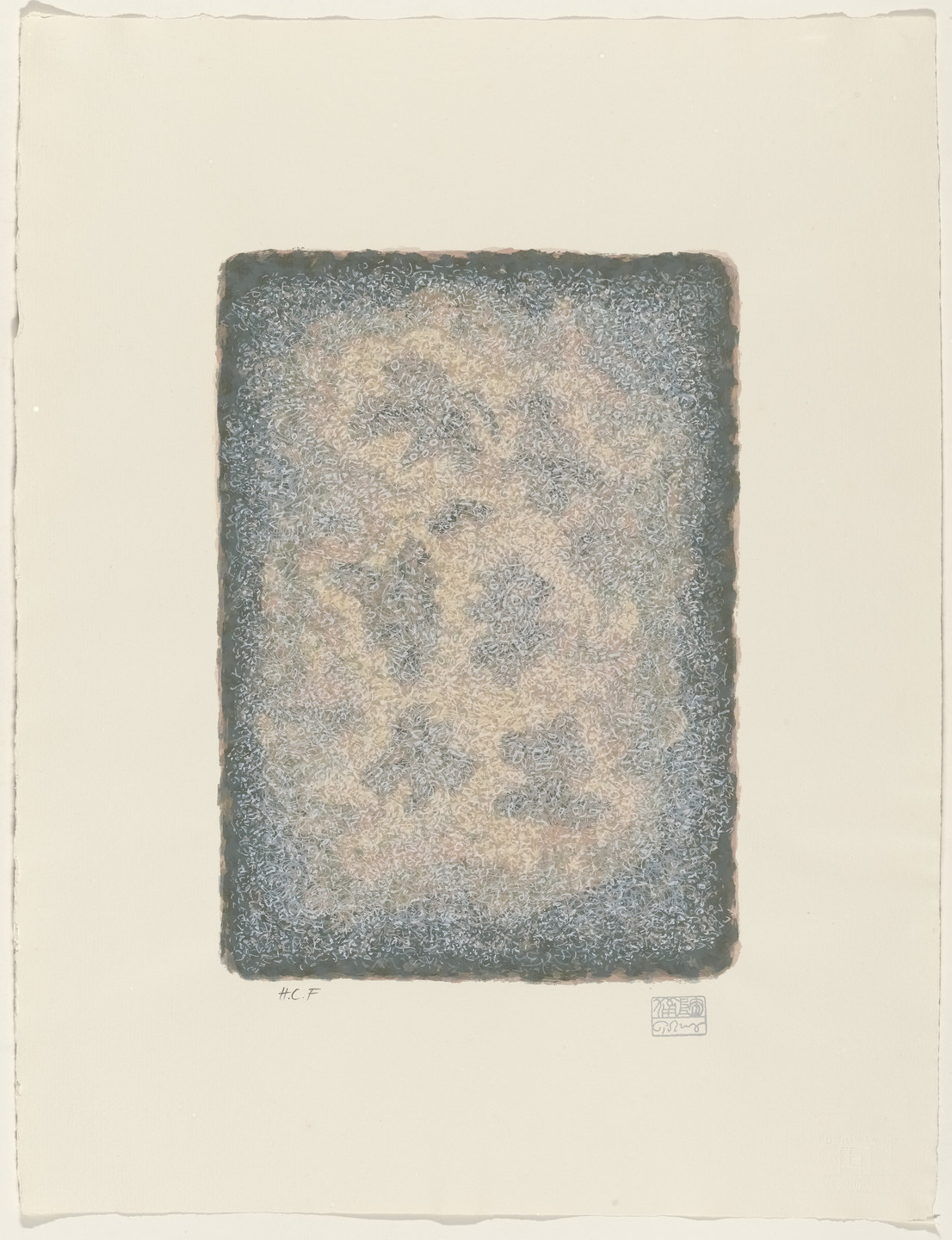 Mark Tobey. Forest Paths, plate VI from Meanders. 1976