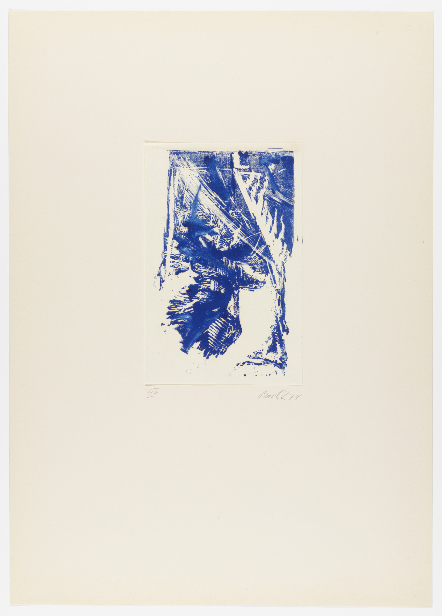 Georg Baselitz. Untitled from Eagle ( Adler )