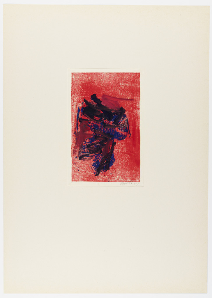 Untitled from Eagle (Adler), Georg Baselitz, 1974, published 1975