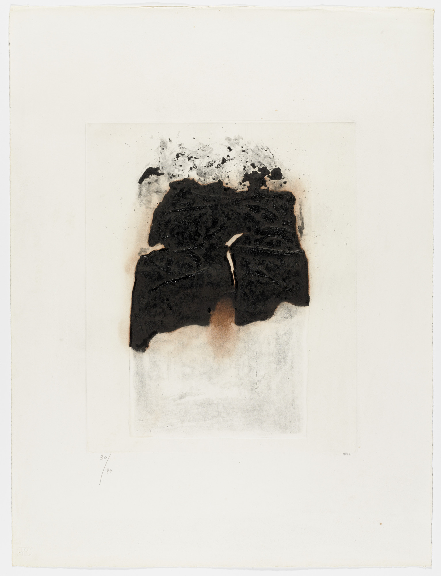 Alberto Burri. Untitled