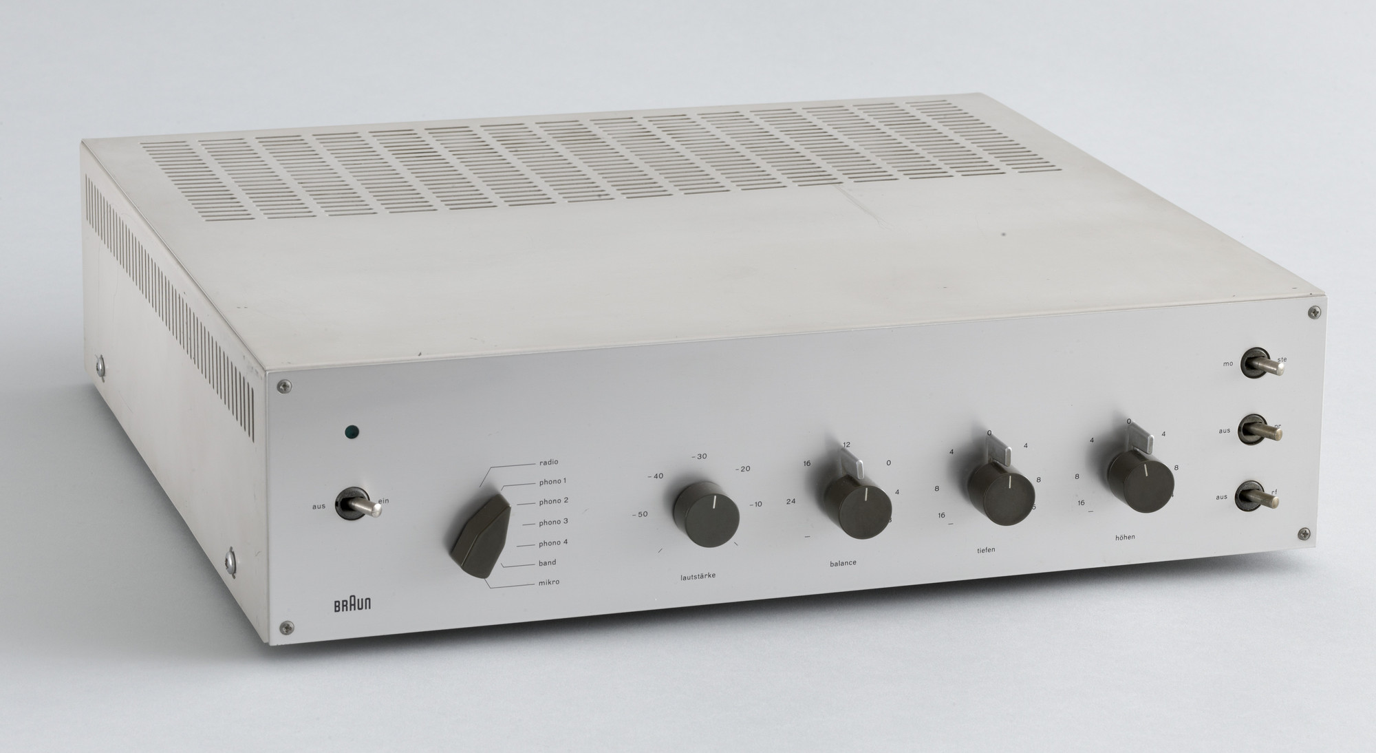 Dieter Rams. Audio Amplifier (model CSV 13). 1961 | MoMA