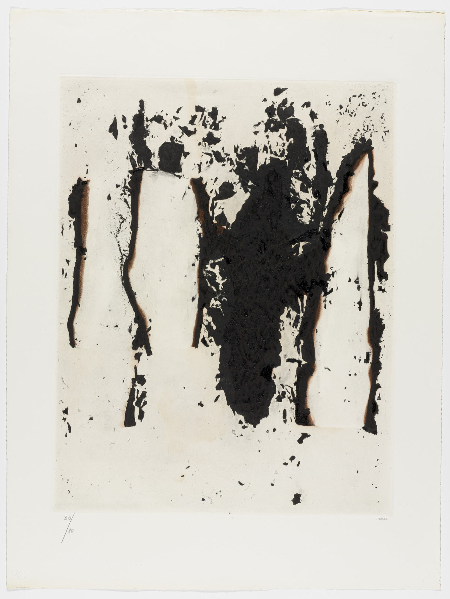 Alberto Burri. Untitled