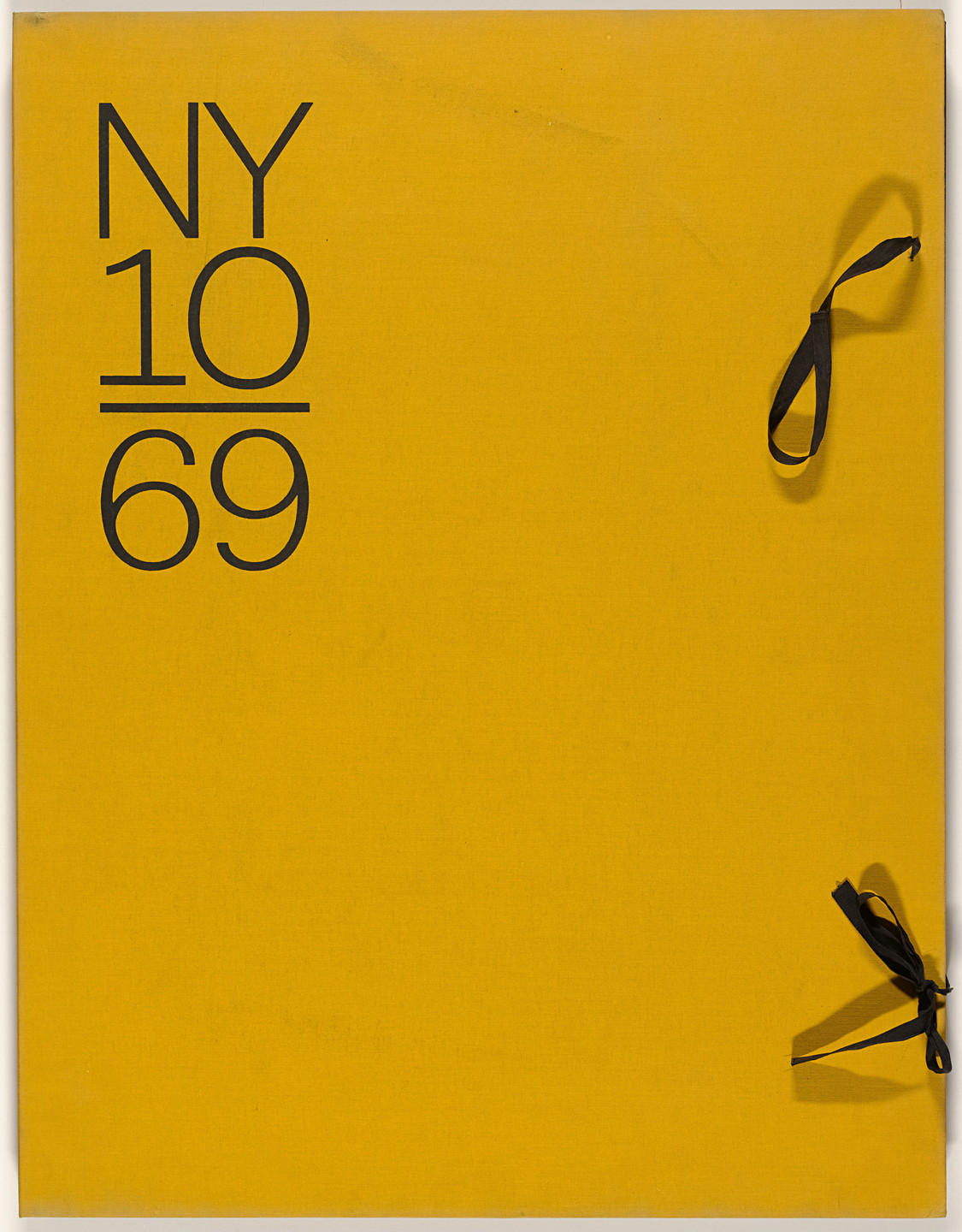 Various Artists, Peter Young, Lawrence Stafford, Kenneth Showell, William Pettet, Brice Marden, Lee Lozano, Ronnie Landfield, David Diao, Alan Cote, Alan Shields. New York l0/69. 1968–69, published 1969