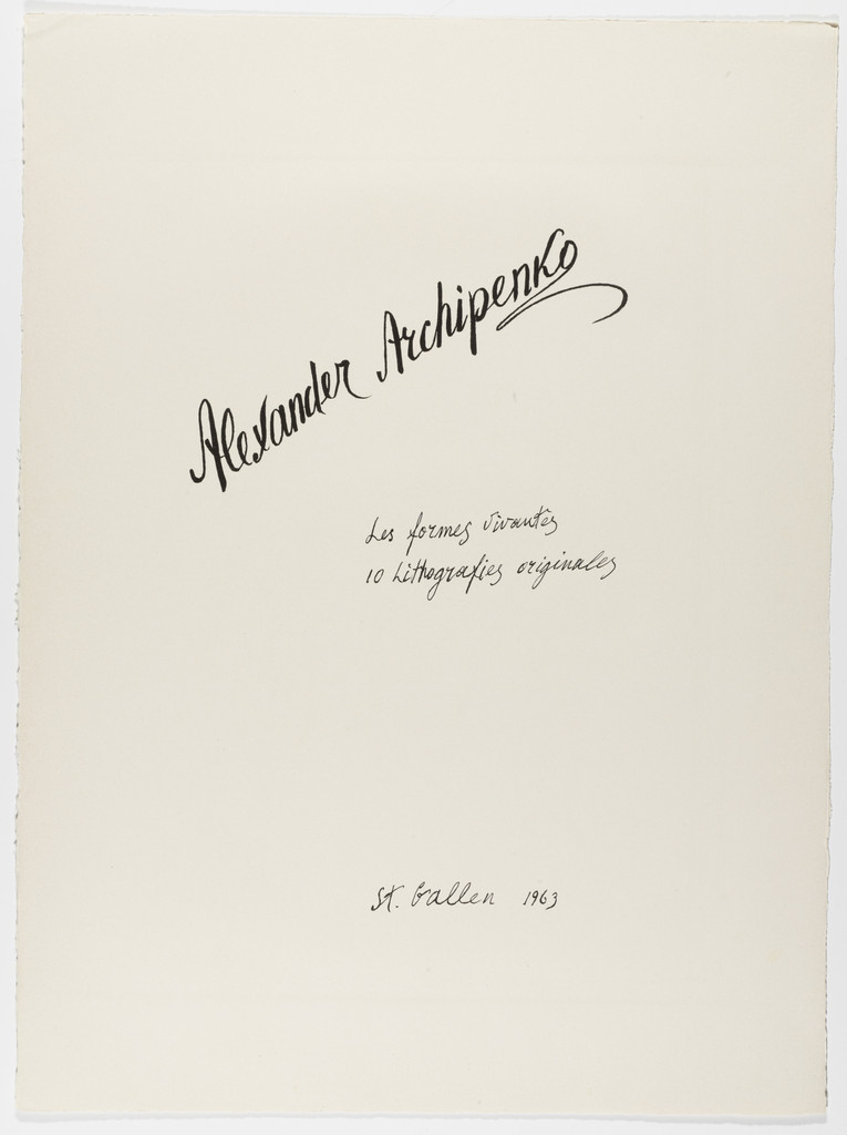 Living Forms (Les formes vivantes)