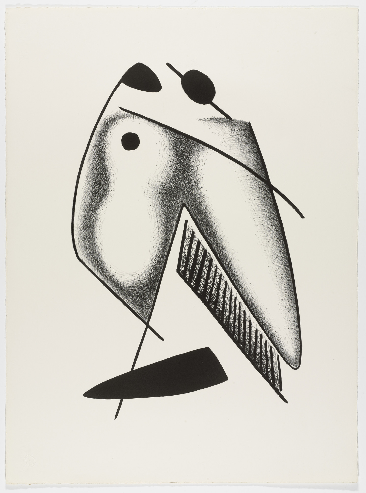 Alexander Archipenko. The Lovers (Les amoreux) from the portfolio Living Forms (Les formes vivantes)