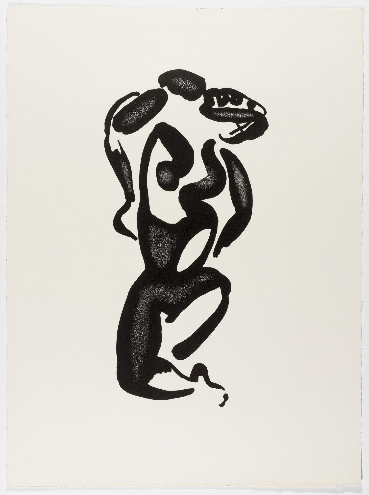 Alexander Archipenko. The Black Dance (La danse noire) from the portfolio Living Forms (Les formes vivantes)