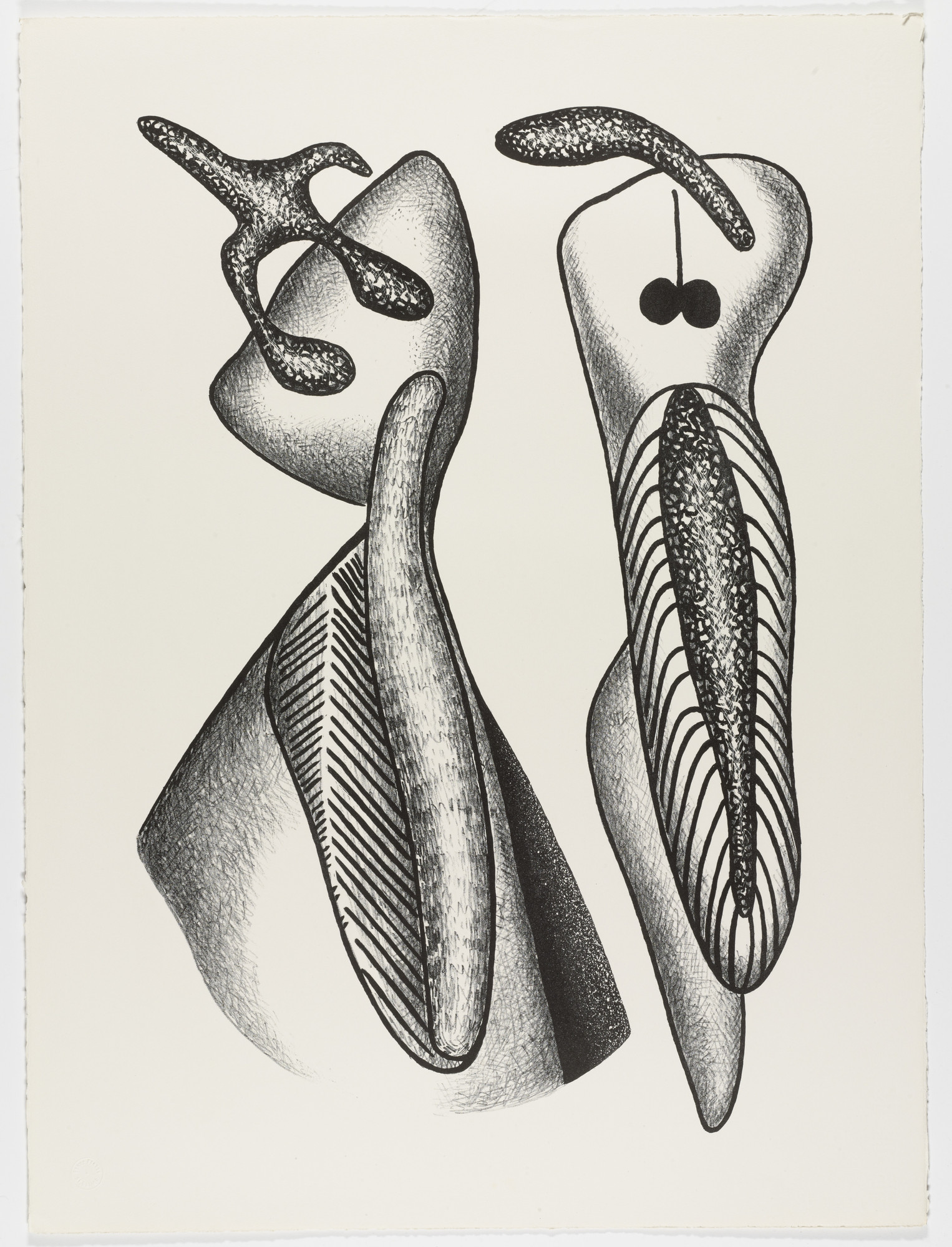 Alexander Archipenko. The Mannikins (Les mannequins) from the portfolio Living Forms (Les formes vivantes)